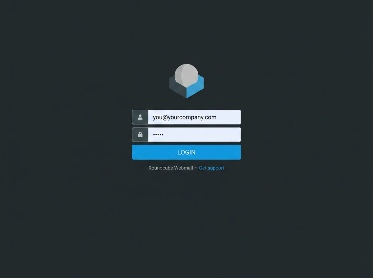 Roundcube webmail interface preview
